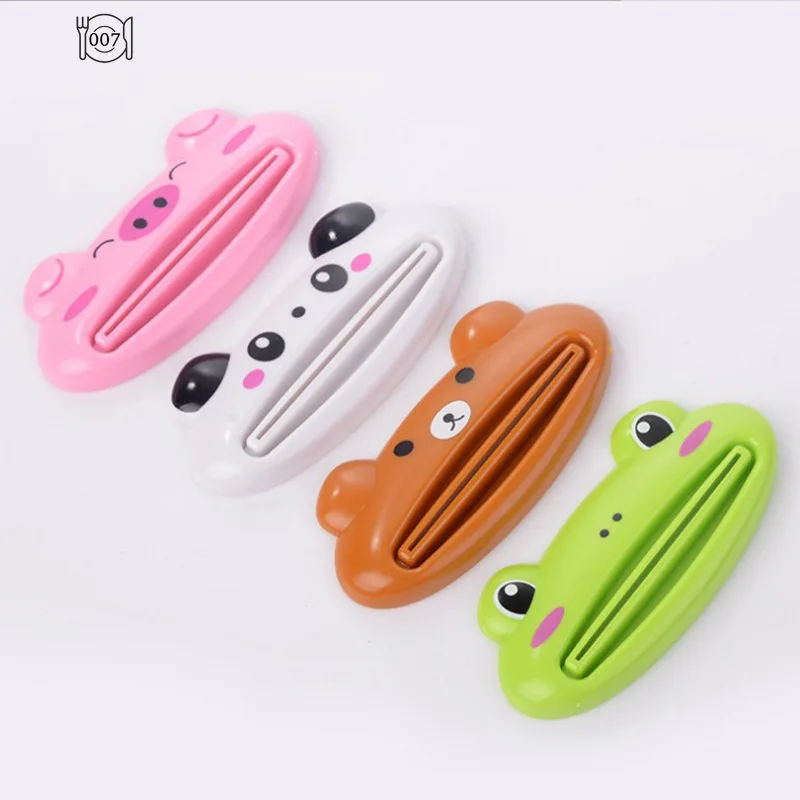 Cute Cartoon Animal Multi-purpose Toothpaste Squeezer Korean Version Creative Toothpaste Squeezer Dispenser Bathroom Accessories