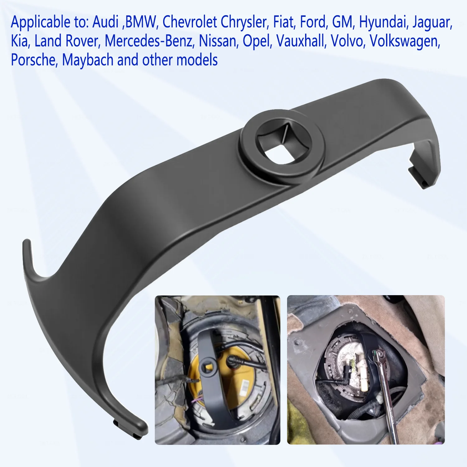 6599 Fuel Tank Lock Ring Tool Fuel Pump Sensor Removal and Installation Tool Suitable for Chrysler, Ford, Mercedes-Benz, BMW