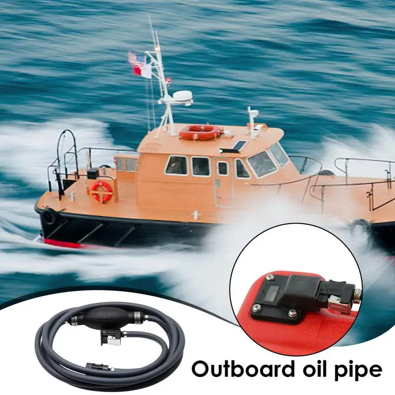 Kit d'assemblage de câbles d'huile de bateau, ensemble de tuyaux d'huile de moteur pour générateur d'inspection externe Marine, accessoires hors-bord compatibles avec les rampes