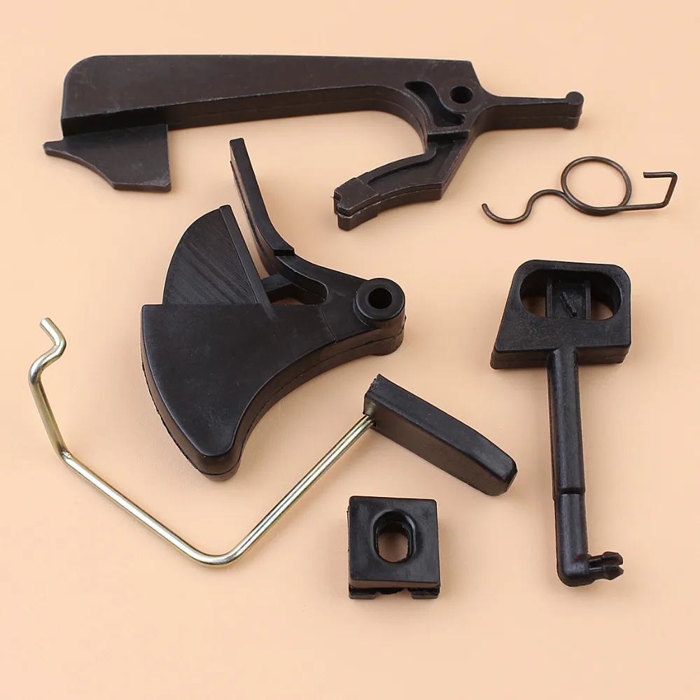 คันเร่ง Trigger ฤดูใบไม้ผลิล็อค Choke Rod Kit สำหรับ HUSQVARNA 142 137 136 141 36 41 Chainsaw เปลี่ยนชิ้นส่วน