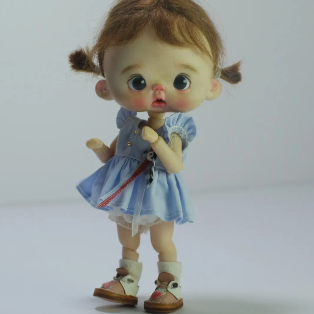 HOUZIWA OB11 人形服かわいいドレス 1/12 BJD モリー GSC UFDOLLS 用