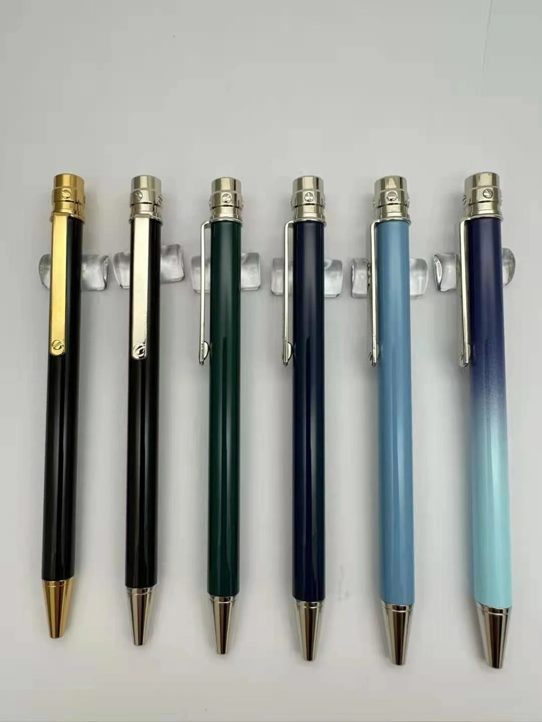 

Luxury Fine Pole Ballpoint Pen Classic Business Office Writing Stationery Top Gift
