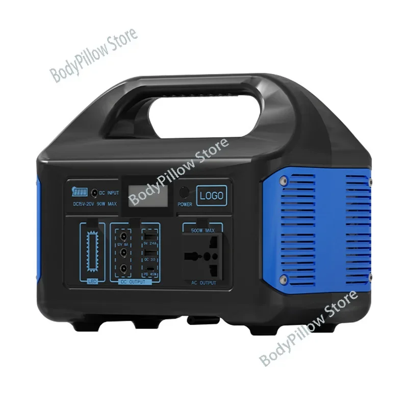 500w 220v fast charge power banks power station portable power stations for emergency hiking