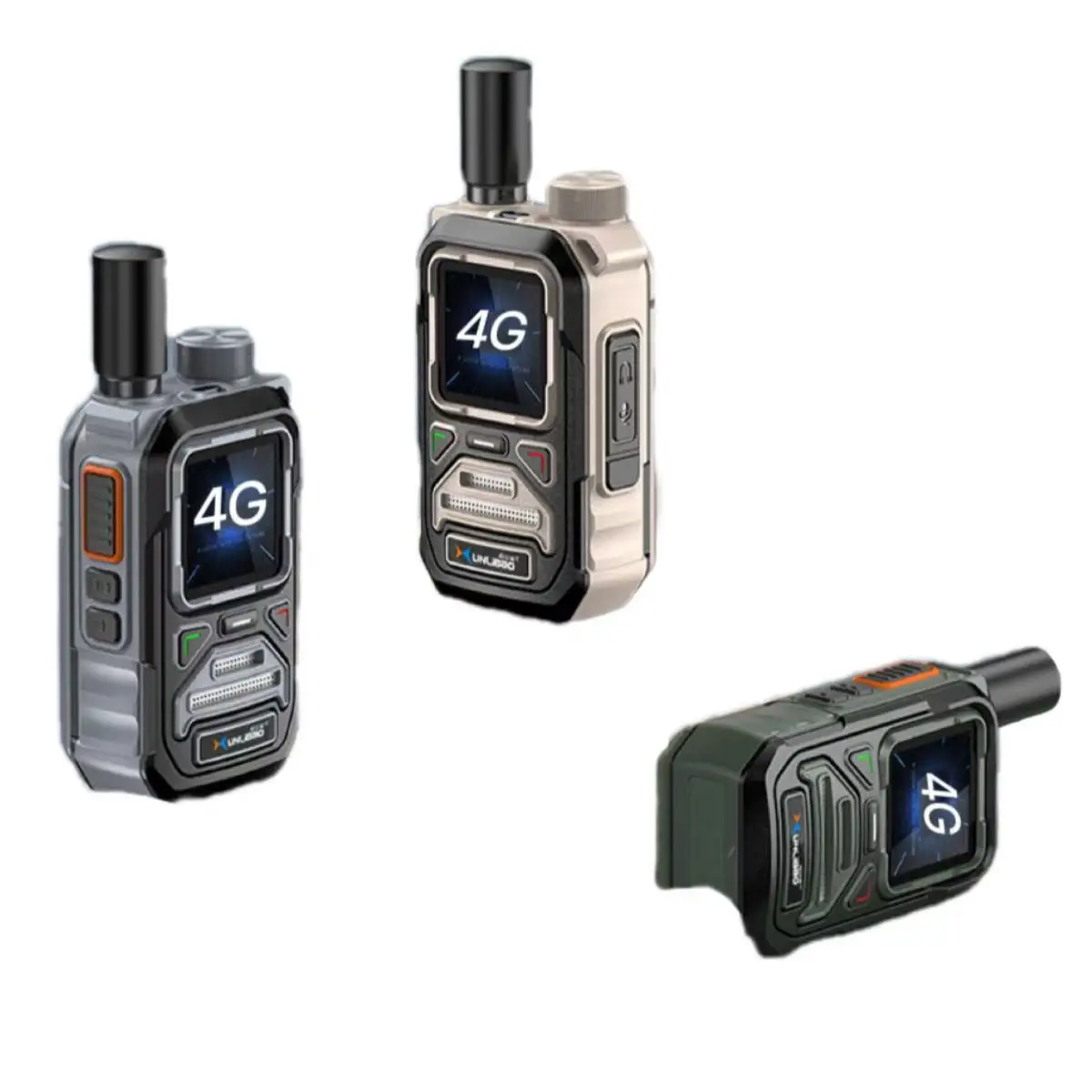 W900 4g intercomunicador inalámbrico de mano de red completa distancia ilimitada 4G POC tarjeta sim 5000 kilómetros