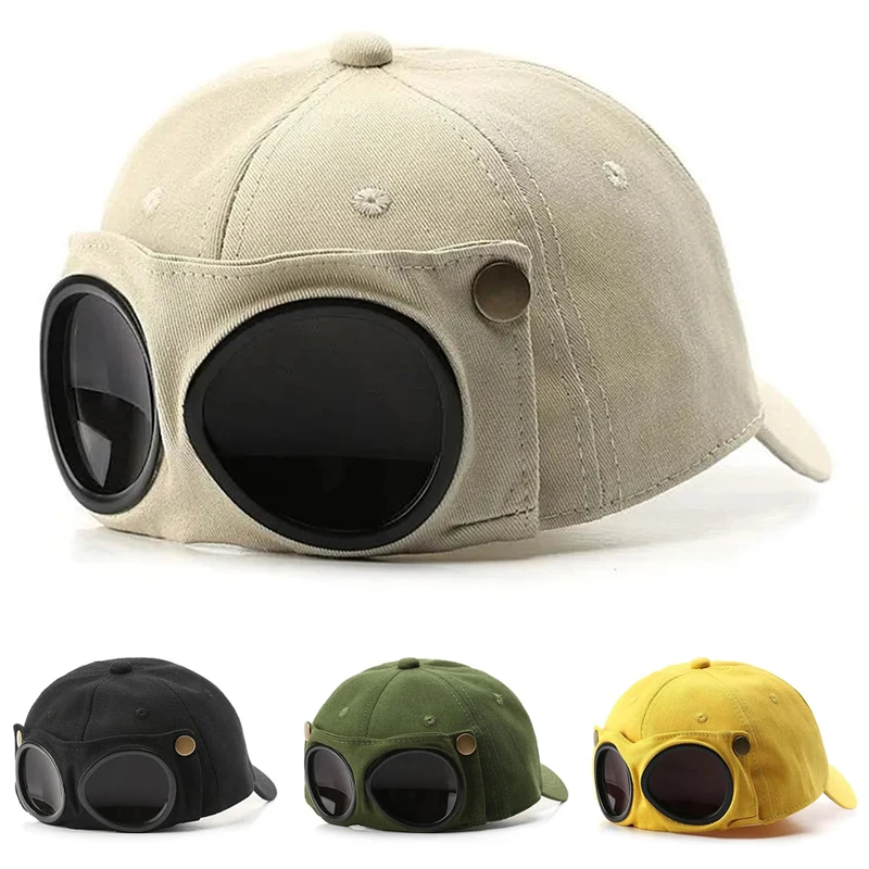 2026 Modische Neue Brille mit Baseballkappe – Täglicher Pendler-Dekorationshut für Damen und Herren im gleichen Stil – Hip-Hop-Hut, Skateboard-Hut