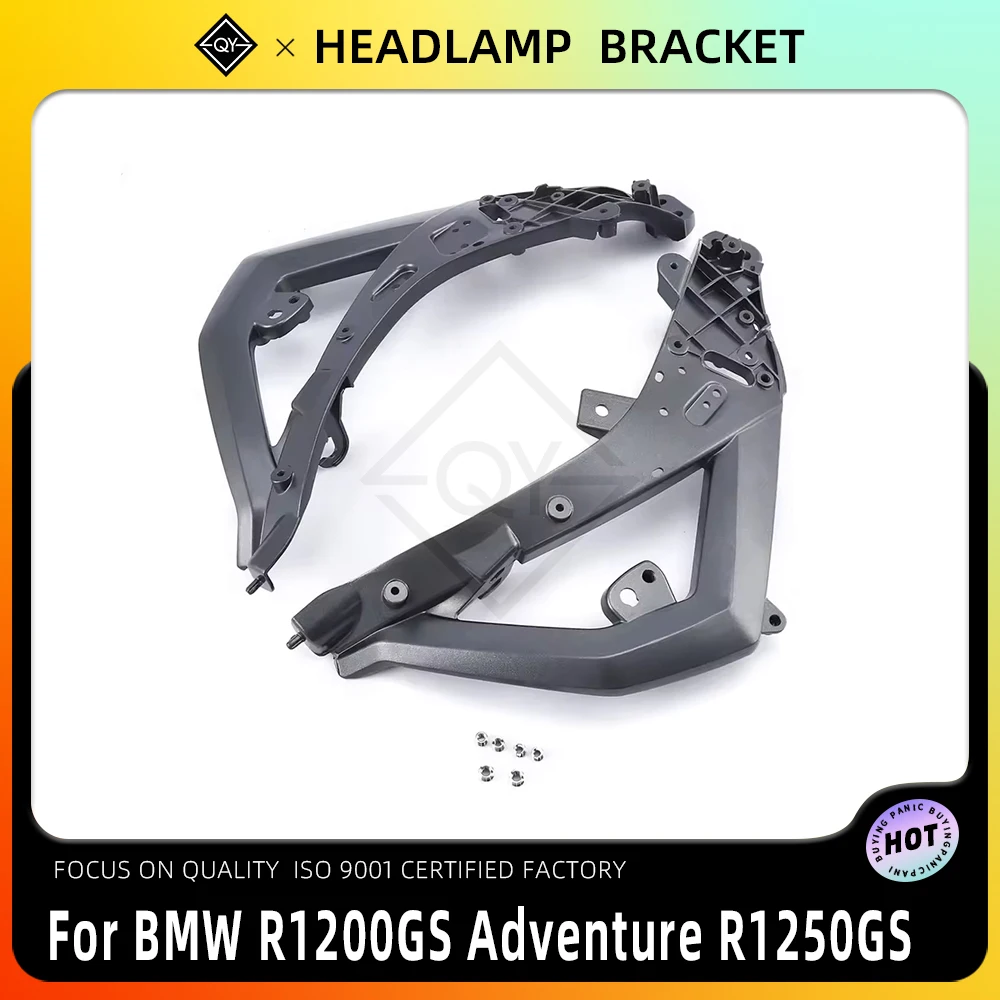 

LQYL Motorcycle Front Black Headlight Upper Fairing Stay Bracket For BMW R1200GS Adventure 2013-2019 R1250GS 2019 2020 2022-2024