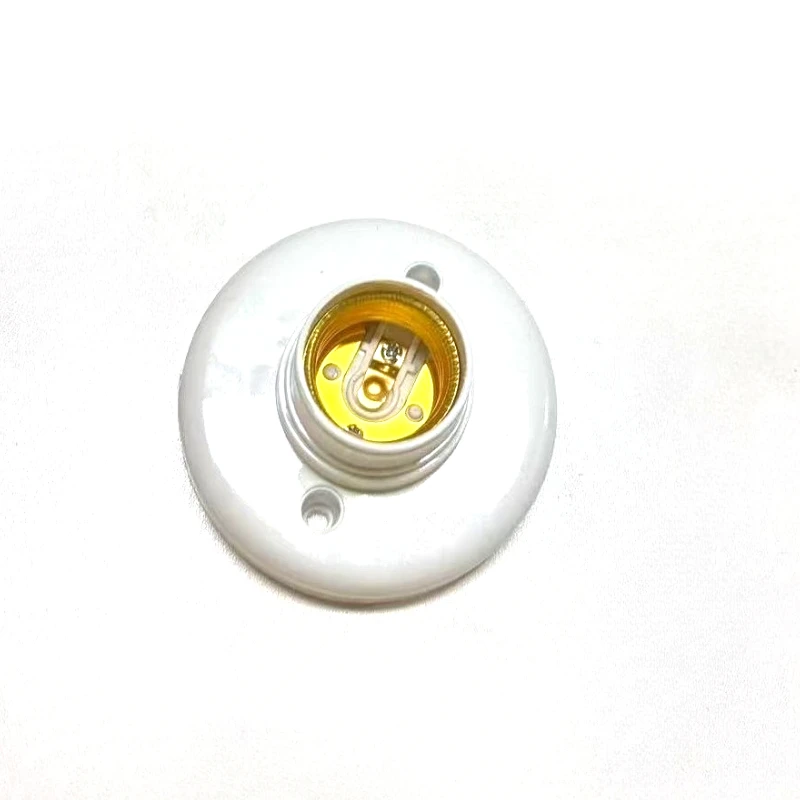 5PCS innovative and practical E27 lamp holder, high-temperature heat-resistant bulb bracket, ceramic bulb socket, lamp base