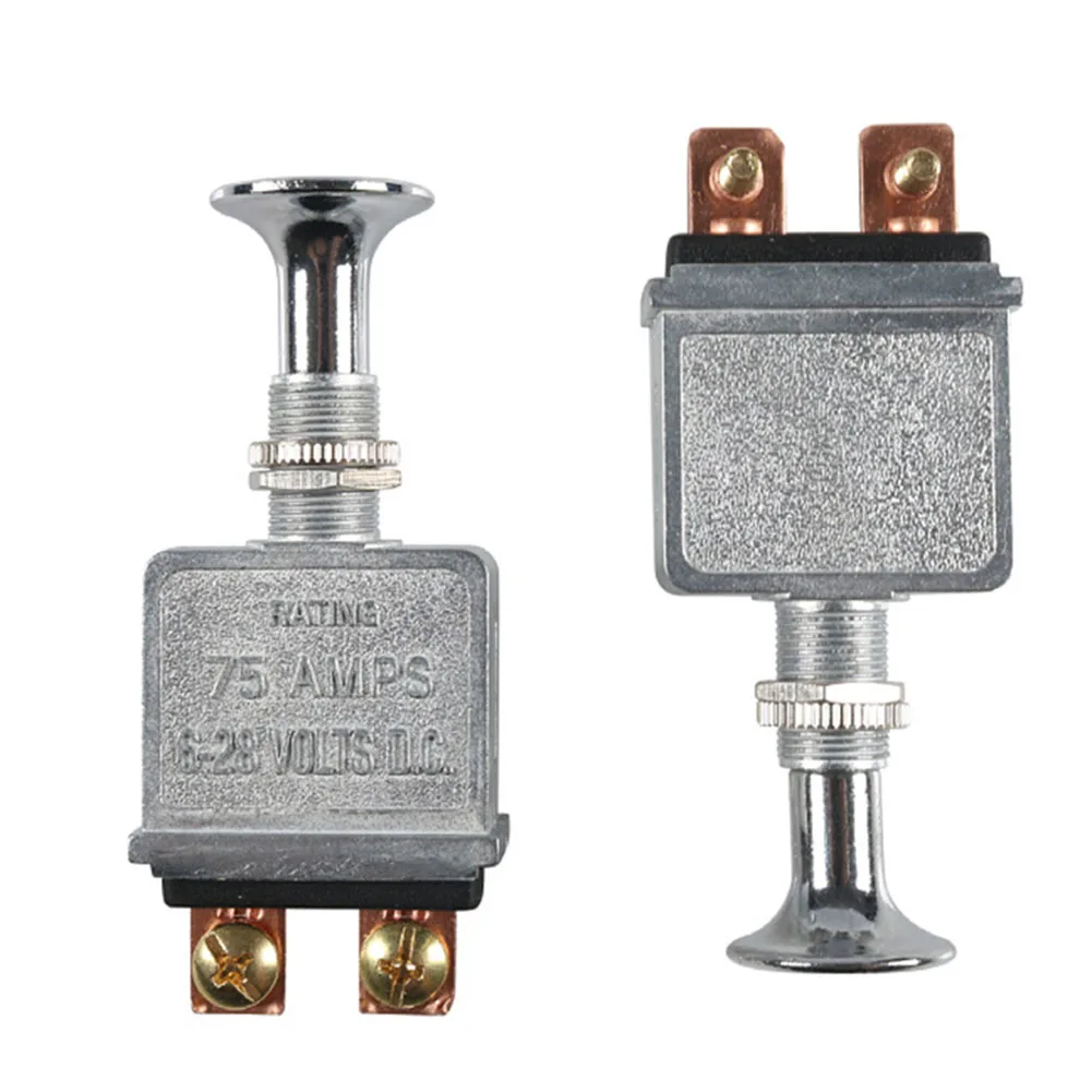 

2 Position Switch Heavy Duty Switch Heavy Equipment Control 8.3*3.6*2.2CM 6-28VDC Compatible Effortless Control