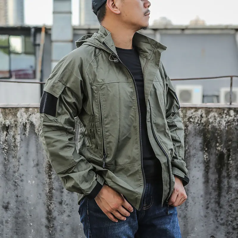 Emersongear Jacket PCU Protective Combat Coat Mens Outerwear Wargame Outdoor Casual Mens Jacket Windproof Clothing EM6820