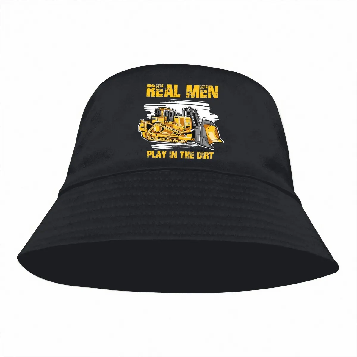 Heavy Equipment Operator Excavator Driver Unisex bob Bucket Hats Men And Women Panama bob Hat Creative Gift