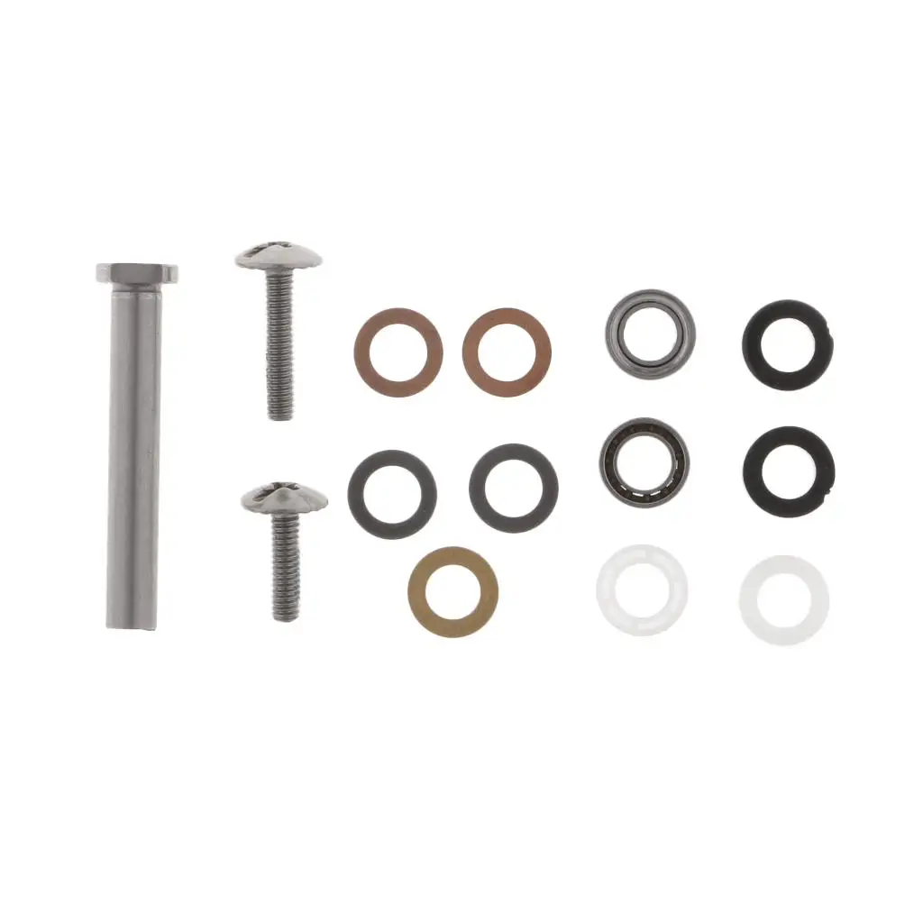 1 Set Fishing Reel Parts Accessories Washers Shaft Screw Bearing DIY Repair
