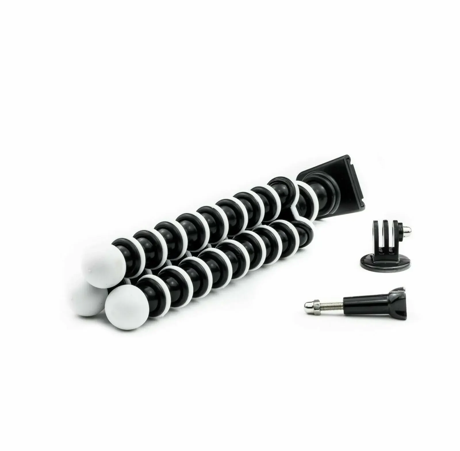 Supporto per treppiede flessibile Octopus per GoPro Hero 12 11 10 9 8 7 6 5 4 3 Action camera Sjcam Top DJI action