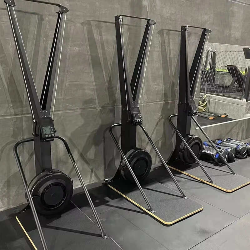 Air Drag Ski Machine Ski Simulator Mechanical Gym Exercise Indoor Outdoor Fitness Equipment