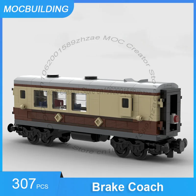 

Конструктор-модель «Паровоз» (MOC) для самостоятельной сборки, 307 деталей, коллекционная модель, игрушка-подарок, 307 деталей