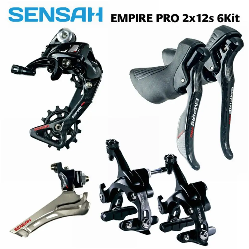 sensah empire pro carbon 12s コンポセット NEW SENSAH EMPIRE PRO 8Kits Carbon fiber 12 Speed 24s Road
