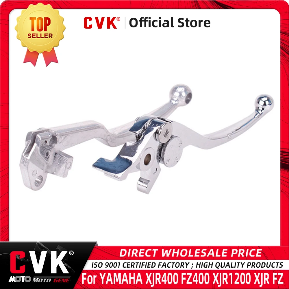 CVK Brake Clutch Lever Left&Right Handle For YAMAHA XJR400 FZ400 XJR1200 XJR FZ Motorcycle Accessories