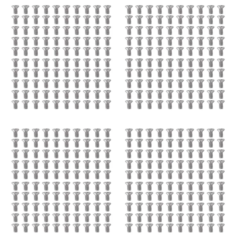 M3 X 6Mm Phillips Platte Kop Verzonken Bouten Machine Schroeven 400 Stuks