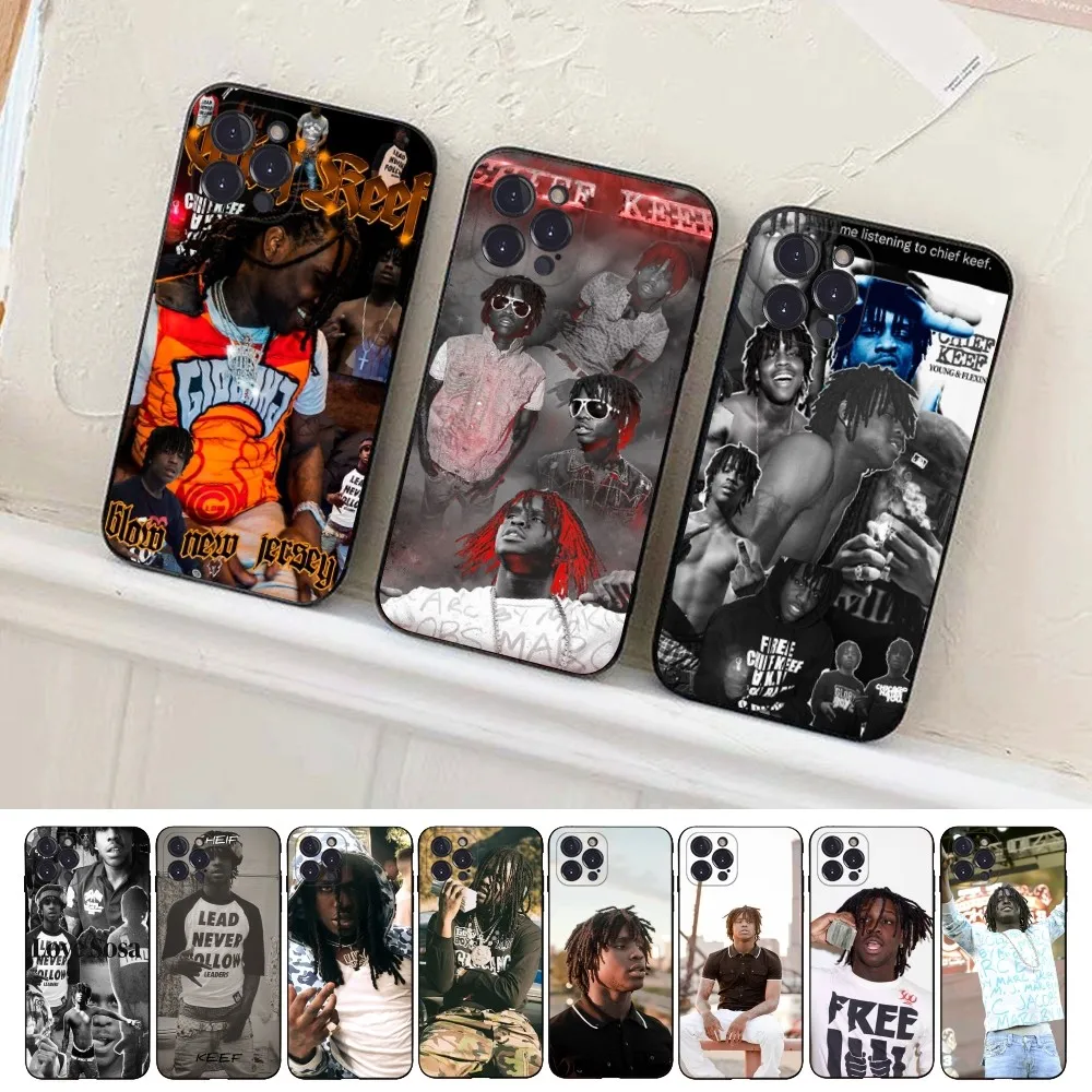 

Chief Keef Phone Case Silicone Soft For Iphone 16 15 14 13 12 11 Pro Mini XS MAX Plus X Cover