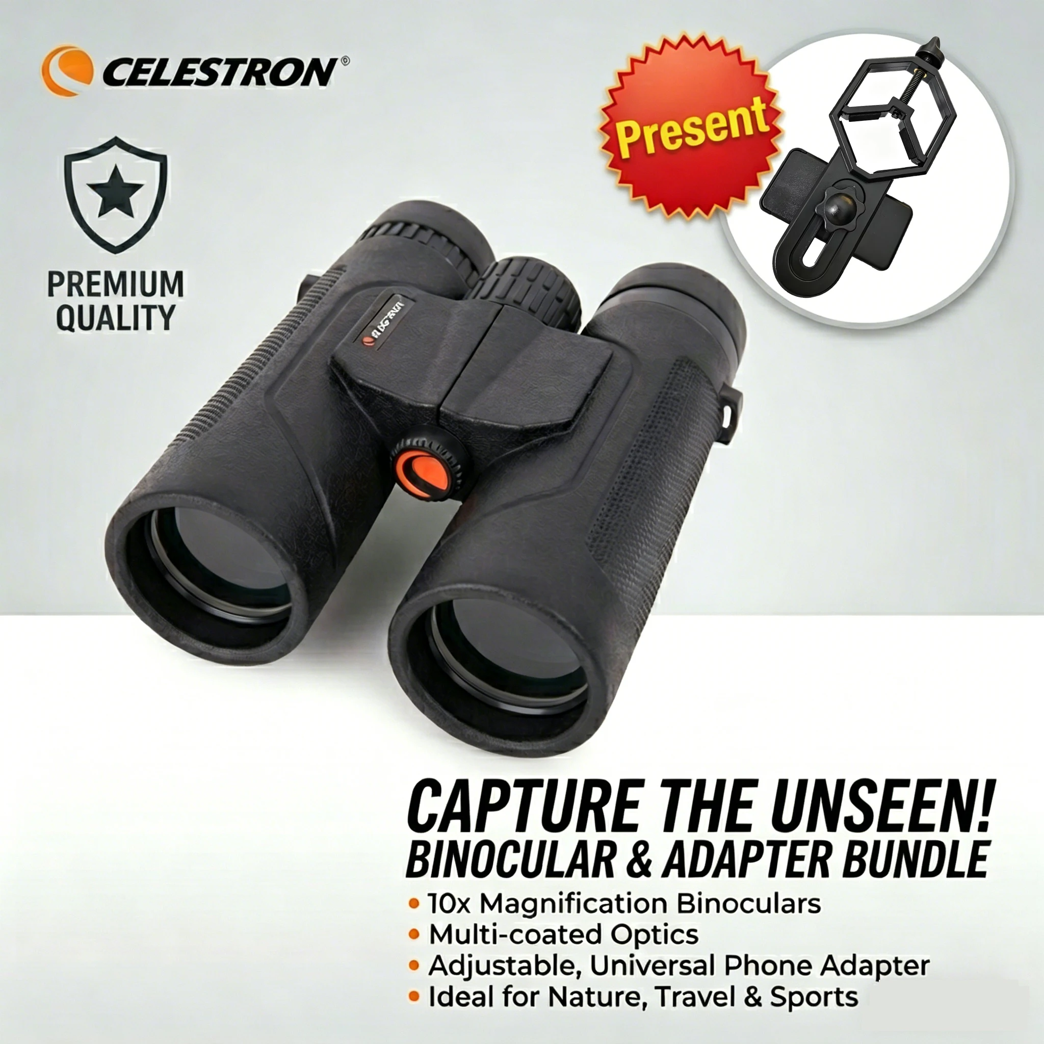 Celestron UpClose G2 10x42 Binoculars Professional Powerful 
