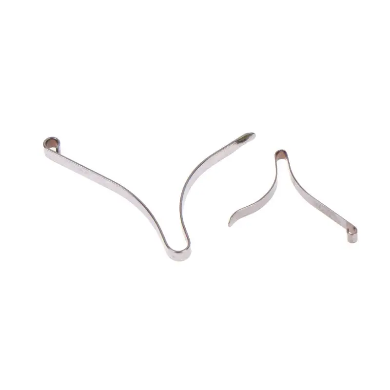 * New Sale 1/2Pcs Scissors Accessories Clip Spring For 58mm 91mm Knife 301 Stainless Steel Spring