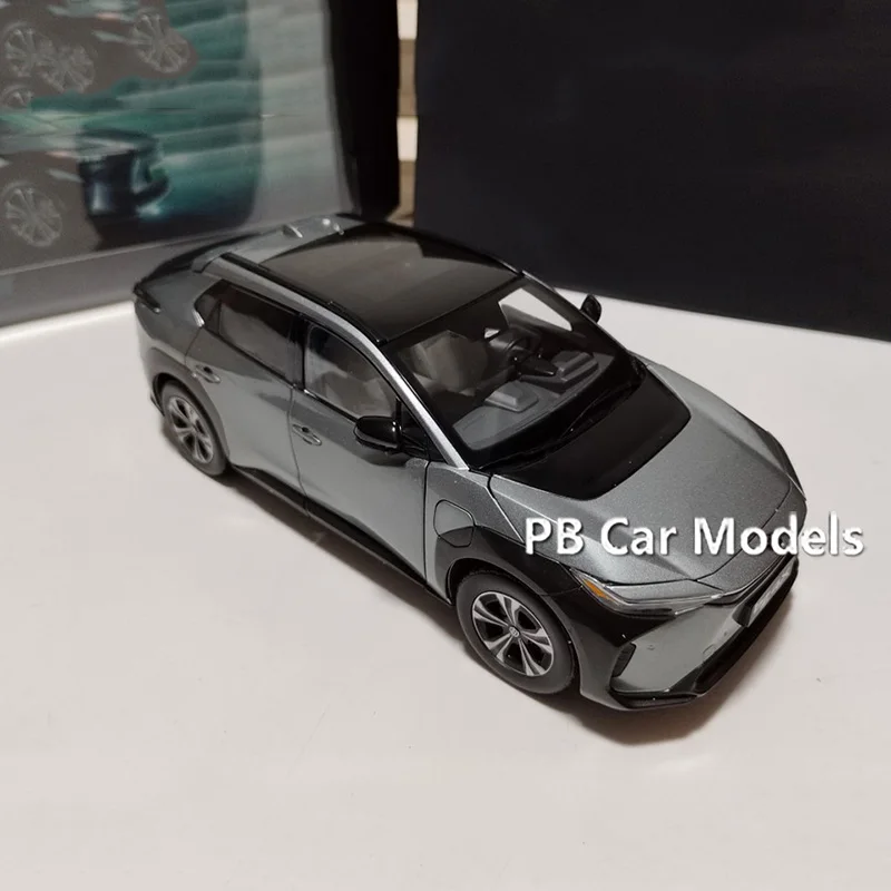 1:18 original FAW BZ4X model pure electric SUV model new gray