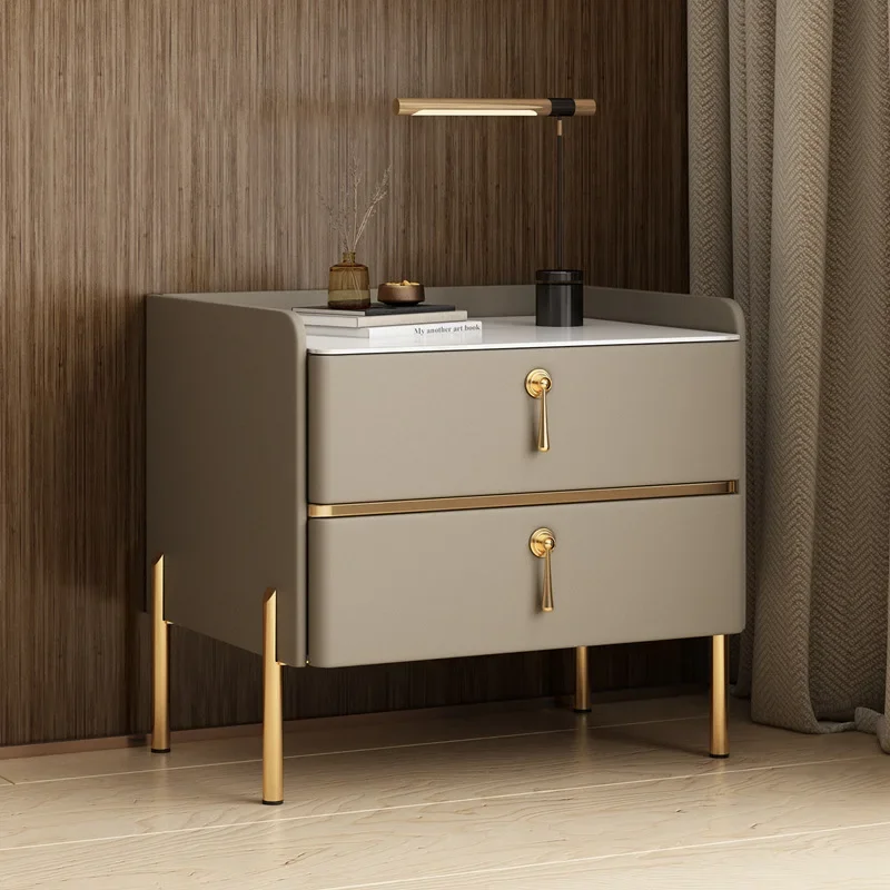 Modern Storage Small Nightstands Wooden Drawer Mobile Cabinets Bedside Table Dresser Mesita De Noche Dormitorio Home Furniture