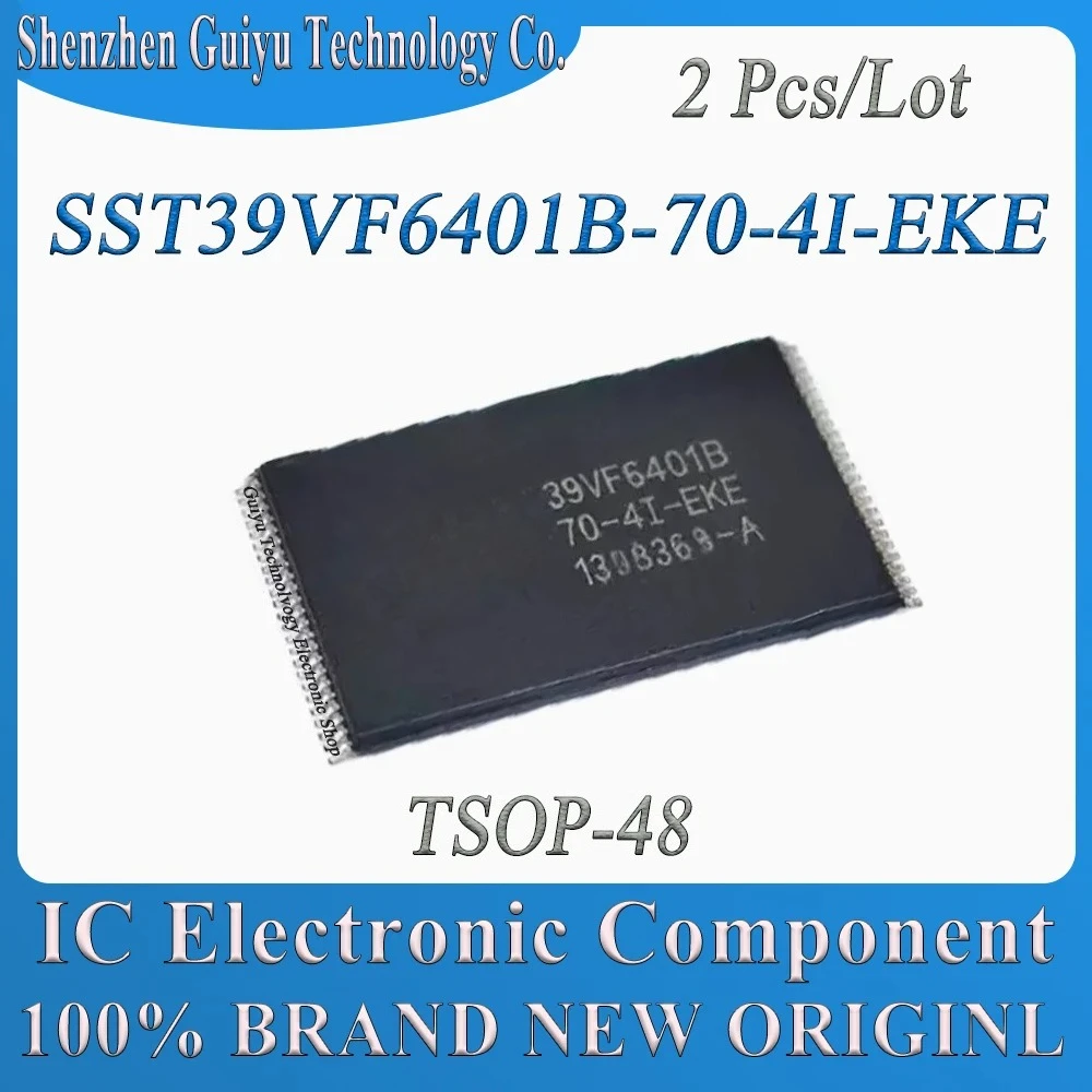 

2 Pcs/Lot SST39VF6401B-70-4I-EKE SST39VF6401B-70-4I SST39VF6401B-70 SST39VF6401B SST39VF6401 SST39VF SST39 SST TSOP-48 IC Chip