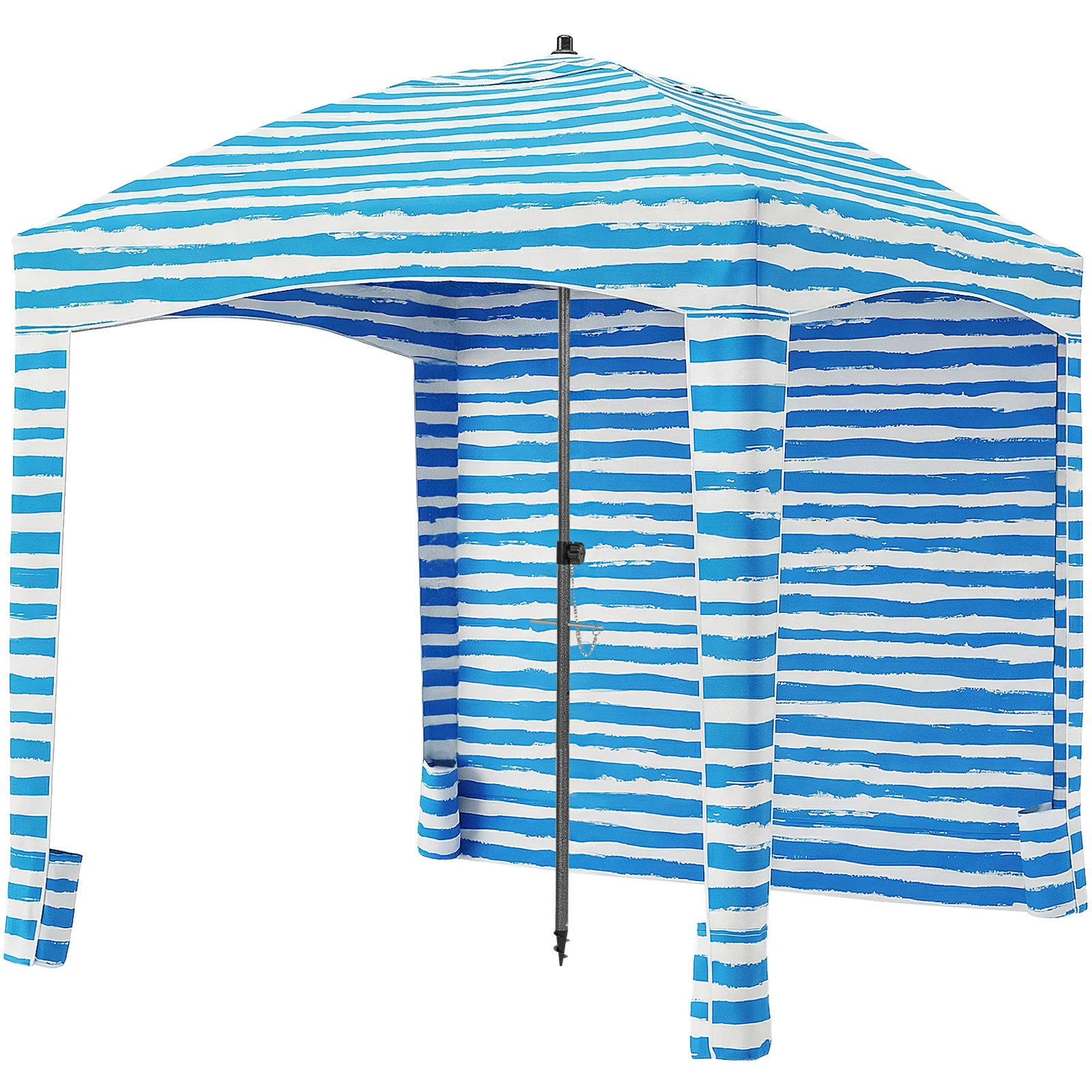 Tent used in outdoor picnic setting