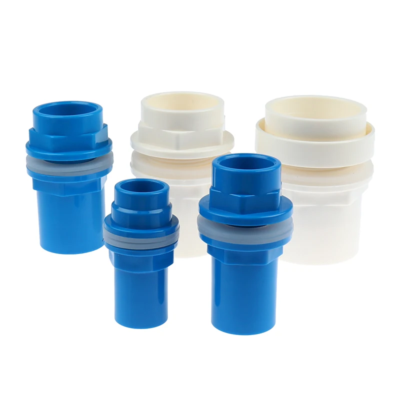 

20-50 мм соединитель для трубы из ПВХ, утолщенный дренажный соединитель для аквариума, садовый сливной труб