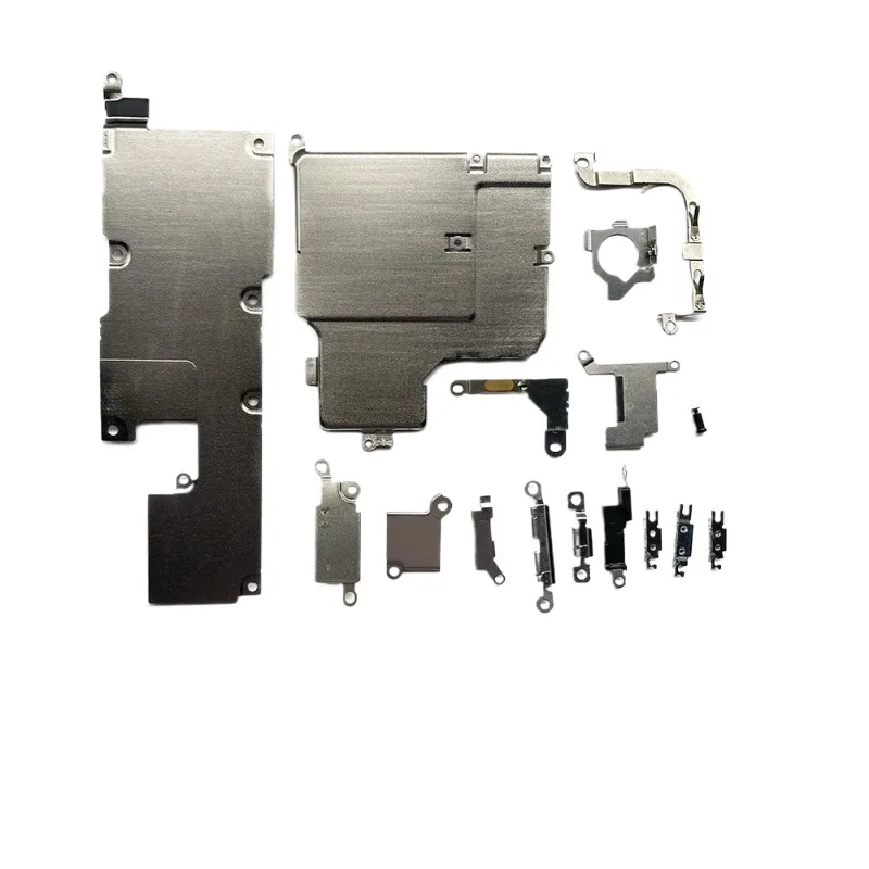 Screw Set and Metal Bracket Iron Sheet for iPhone 14 Pro Max 13 Mini Repair Tool