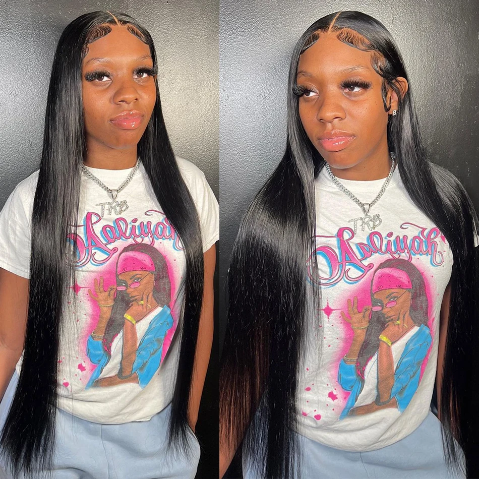 VEVOGUE Straight Lace Front Wigs Human Hair Pre Plucked 13x4 13x6 Lace Frontal Human Hair Wigs For Black Women Straight Wigs