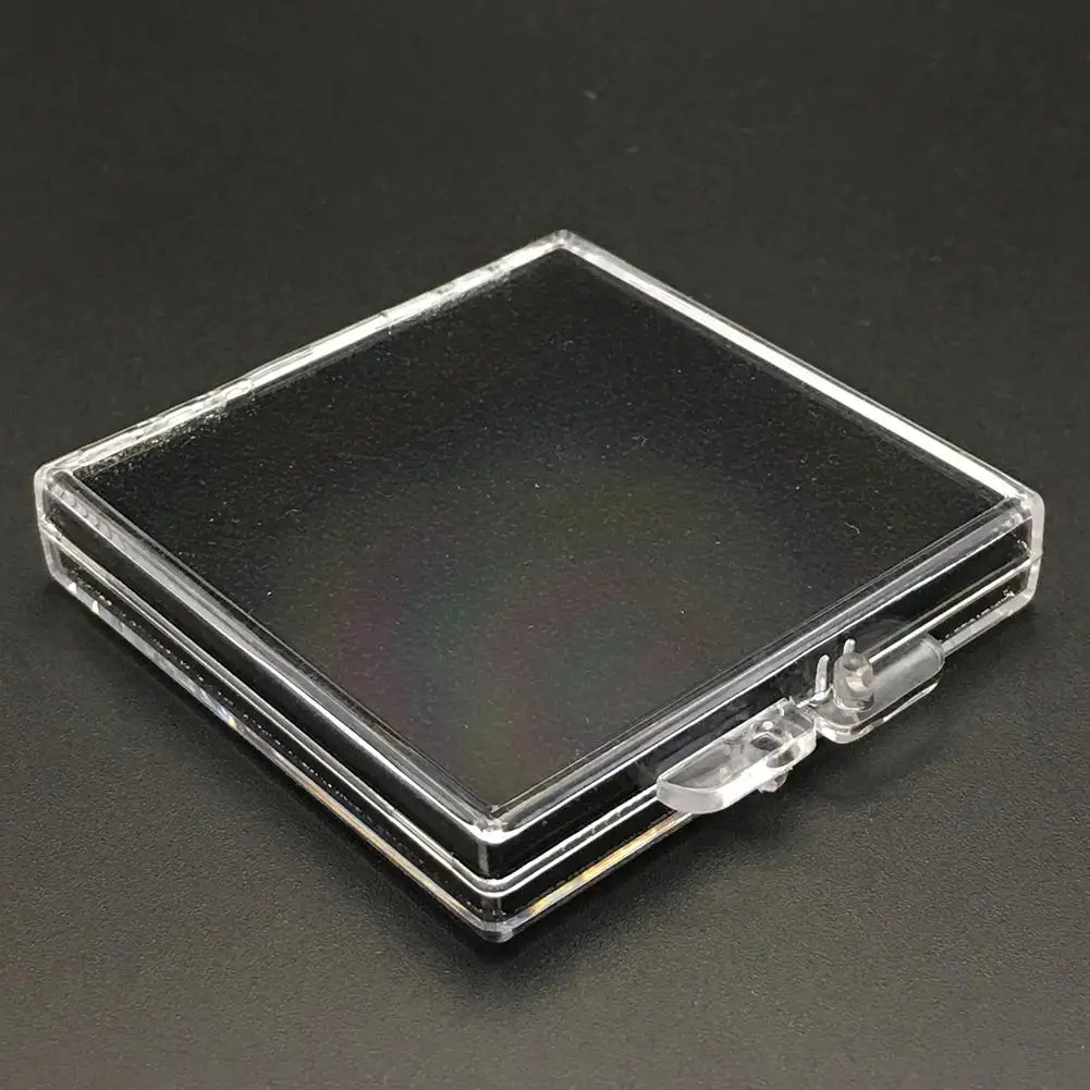 Packaging Box IC Storage Box ,Built In Two Anti-static External 55x55x10mm Sponges Chip 51x51.6x6.5mm CPU Internal Case X4M8