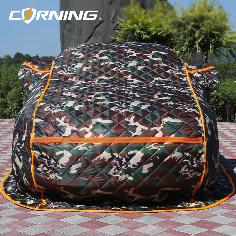 Car Windshield Cover Windproof Frost Prevention Snow Waterproof Covers Outdoor Winter Full External Awning Auto Outer Freeze