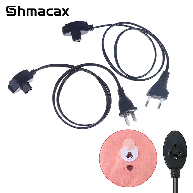 Hot Water Bottle Charging Cable Power Plug Electric Bag Hand Warmer Pocket Rechargeable Plug Outdoor Portable