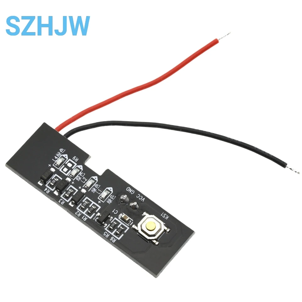 5S Lithium Battery Shell with Power Indicator – 18V to 21V Voltage Display for DIY 18650 Battery Packs & Power Tools