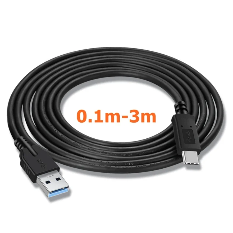 10M 5M USB 3.1 Gen 5Gbps Kabel USB A do C Transfer danych Krótki kabel SSD QC 3.0 Szybkie ładowanie Zapasowy kabel do Oculus Quest 2