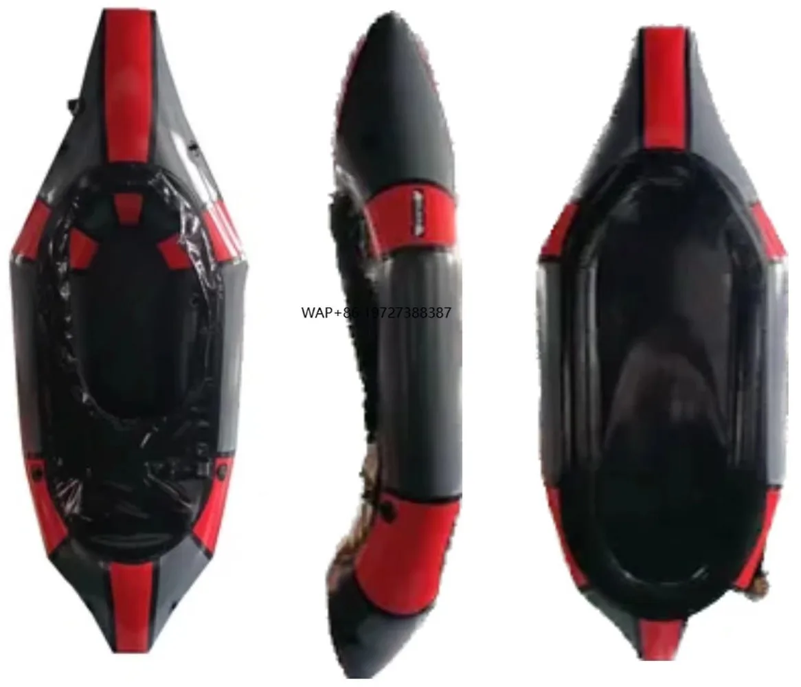 

Customized Inflatable Boat Ultra-light One Person White Water Packraft Boat