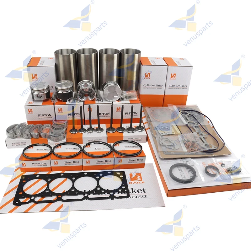 ل Kubota V1505 إصلاح إعادة بناء عدة قطع غيار المحرك #2