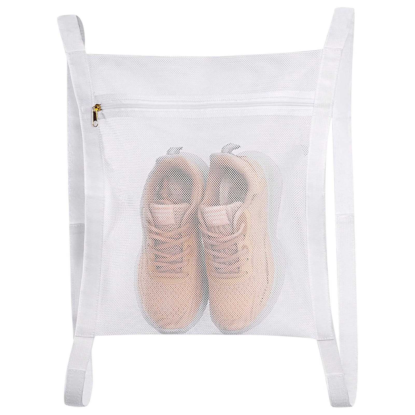 

Polyester Sneaker Home Use Mesh Washing Machine Laundry Net Door Easy Installation Dryer Trainers With Zipper For Shoes Clothing