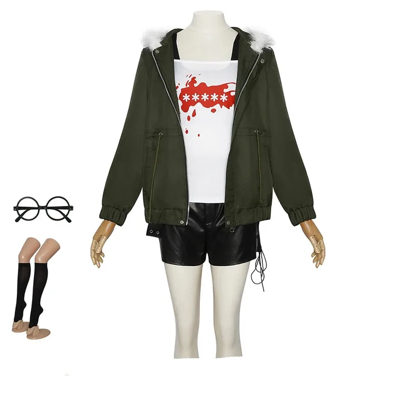 

Futaba Sakura Косплей Костюм Игра Женское Пальто Рубашка Шорты Комплект Повседневный Костюм P5