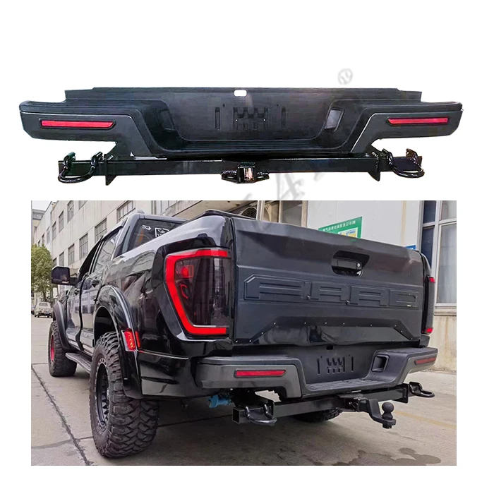 

GZDL4WD Car Plastic Bumpers Rear Step With LED Light For Ranger