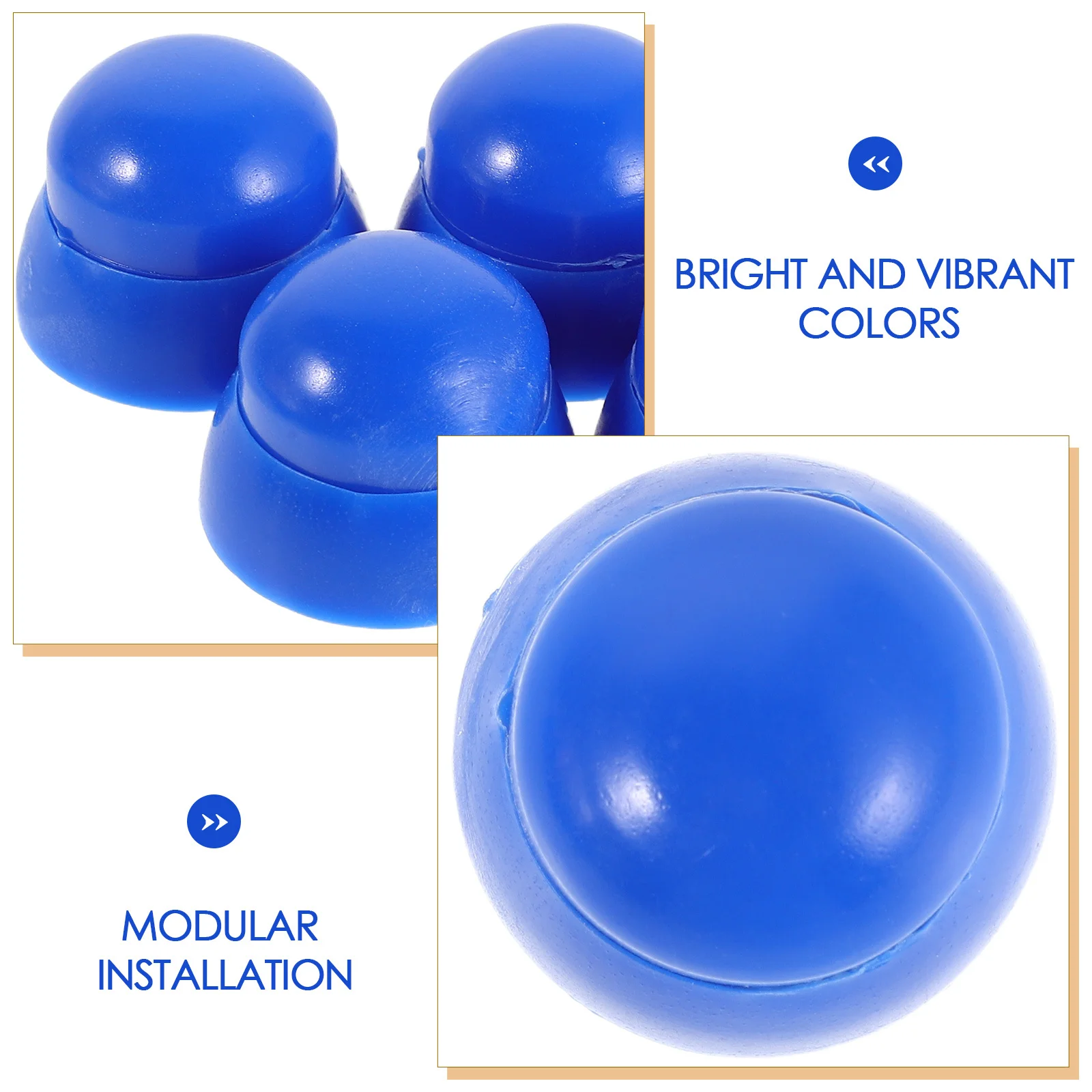 Couvercles de sécurité pour écrou de boulon de terrain de jeu, capuchons de Protection en plastique colorés pour ensembles de balançoires coulissantes, résistants aux intempéries pour l'extérieur, 10 pièces