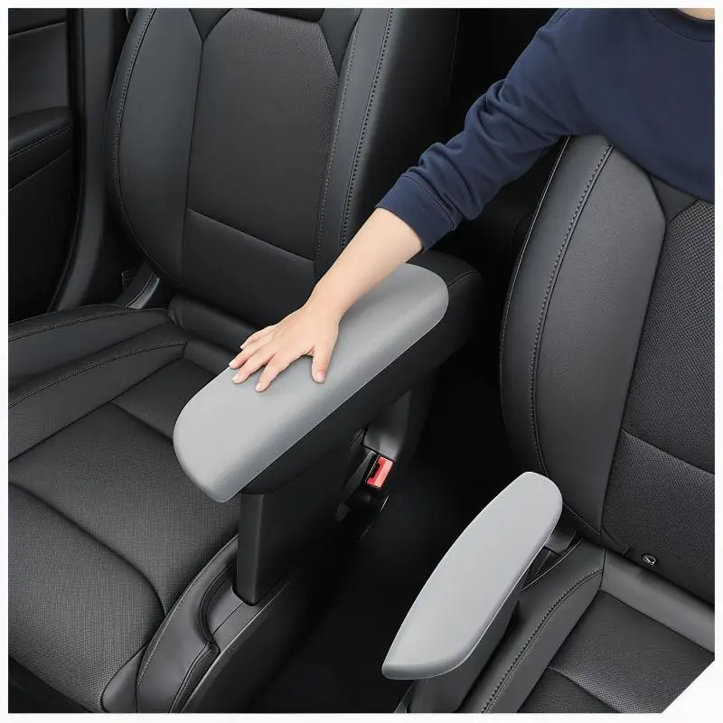 Car Handrail Protective Gloves For Model YL 2025+ Second Row Armrest Protective Cover Interior Mouldings Car Accessories
