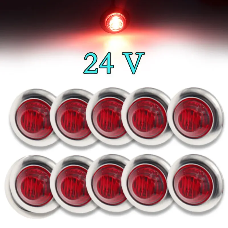 10pcs 24V 3LED 3/4