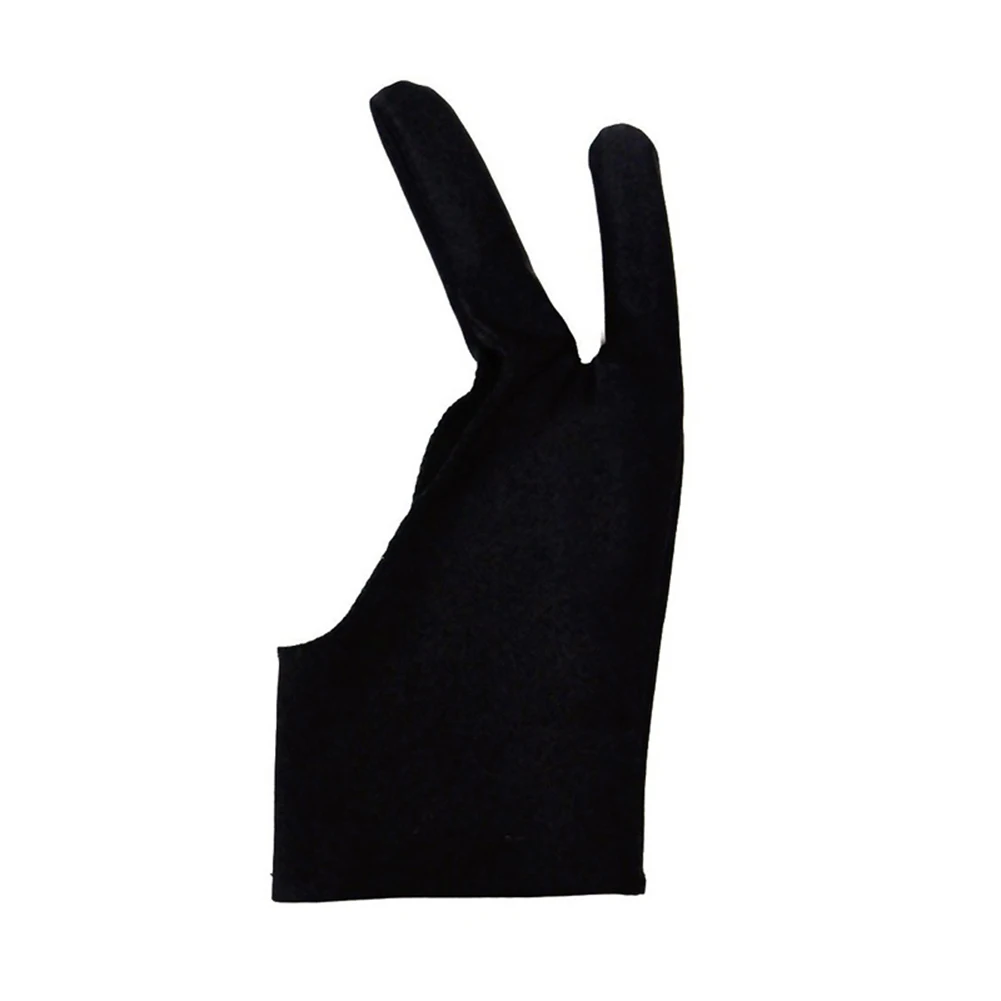 الرجال الرسم اللوحي قفاز قفازات الفنان مع 2 أصابع للوحة الرسم اللوحي النفط