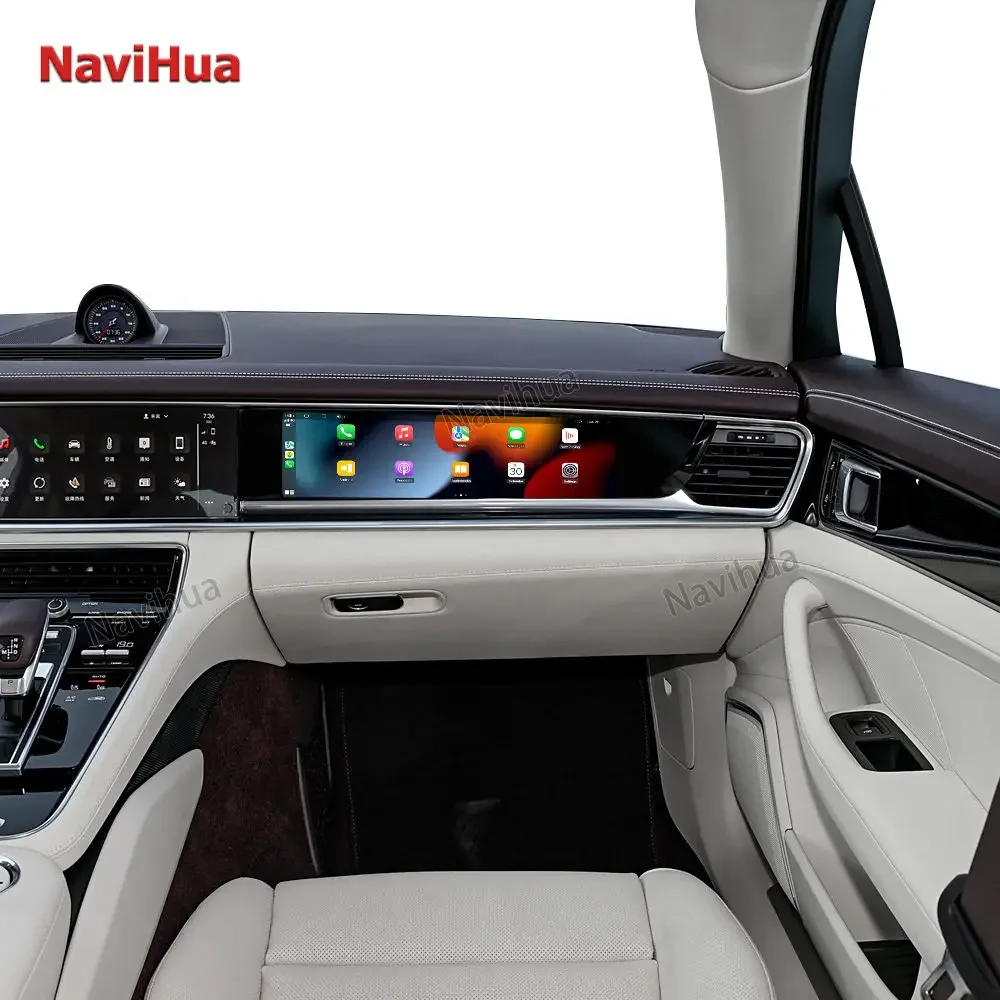 

Navihua 15" Passenger Entertainment Screen for Porsche Panamera 2018-2023 Android 13 Touch Screen Carplay Head Unit WIFI Video