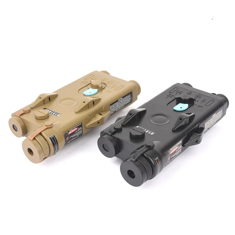 Airsoft Tactical AN peq PEQ-2 Red Dot Laser sight Battery Case Red Laser For 20mm Rails No Function PEQ2 Box WEX426 Weaponlight