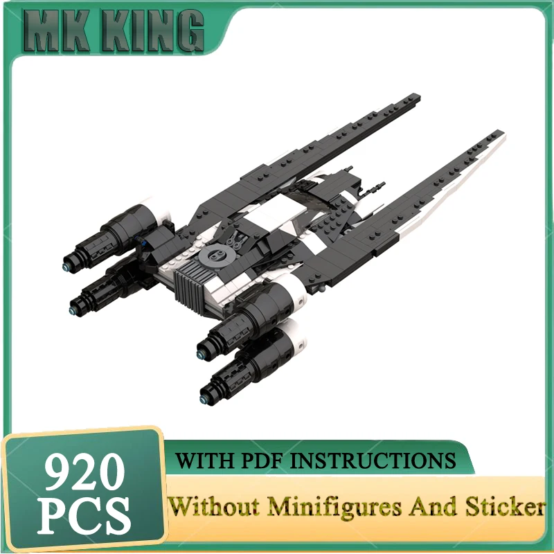 

Star Movie Model Moc Building Block U Wing Ship Model Technology Brick DIY Assembly Construction Holiday Set Holiday Toys