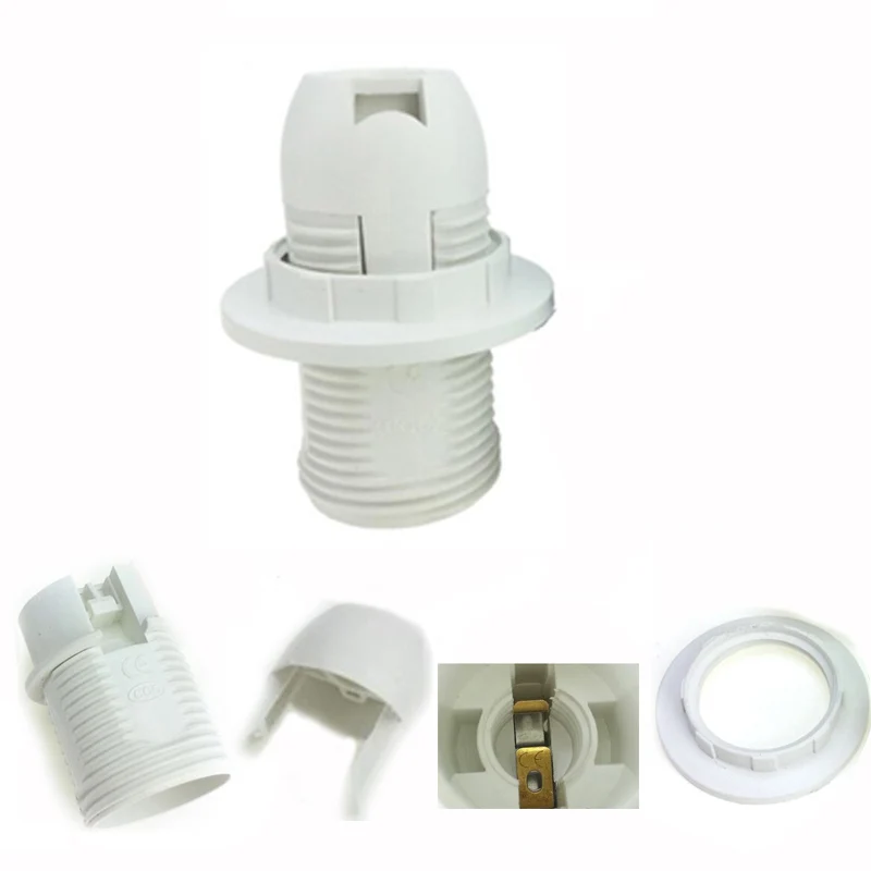 Mini Screw A14 Base Light Bulb Lamp Holder Lampshade  Energy Save Chandelier Led Bulb Head Socket Fitting 250V 2A A1