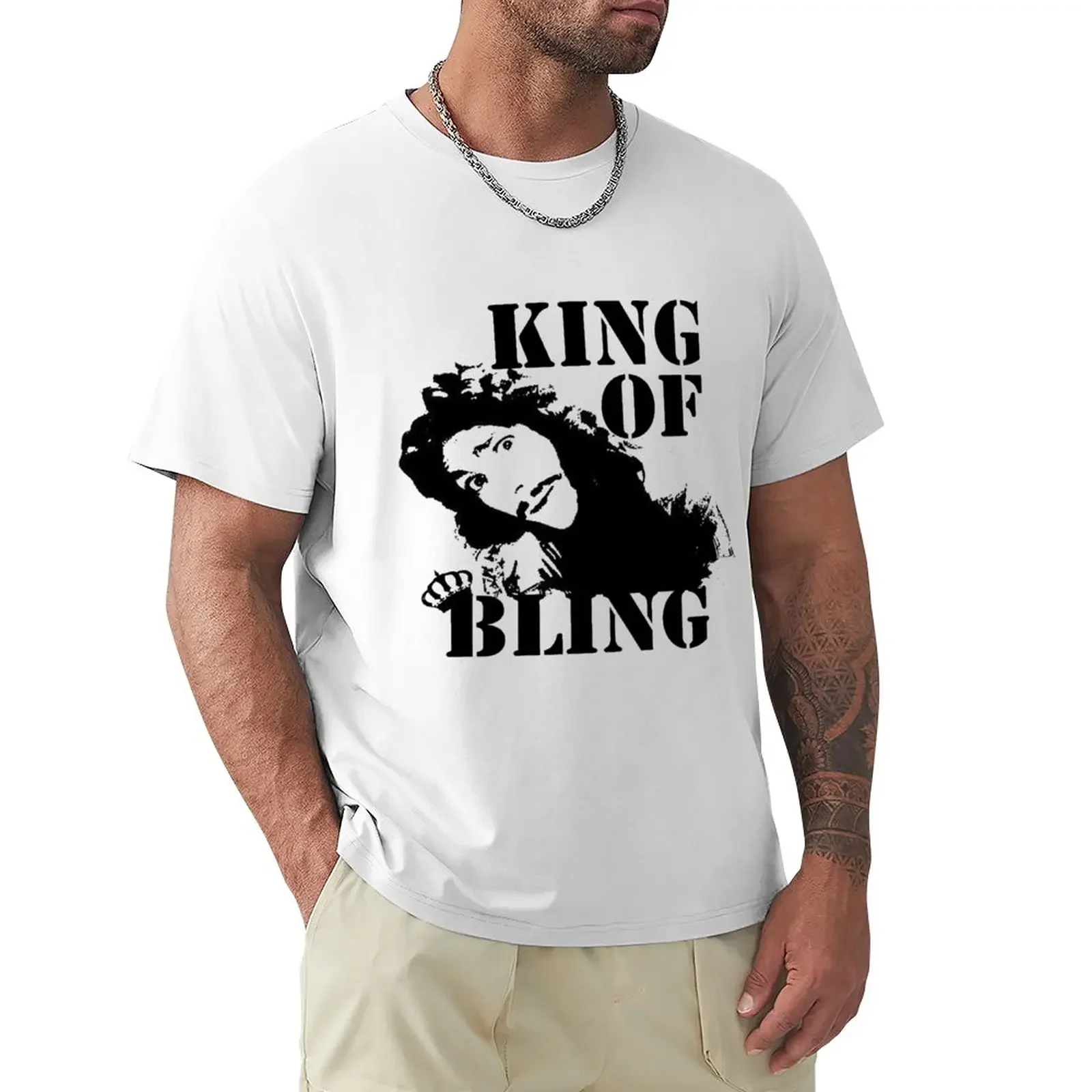 

Charles II - King of Bling T-Shirt cute clothes boys whites blue archive oversized shirts men